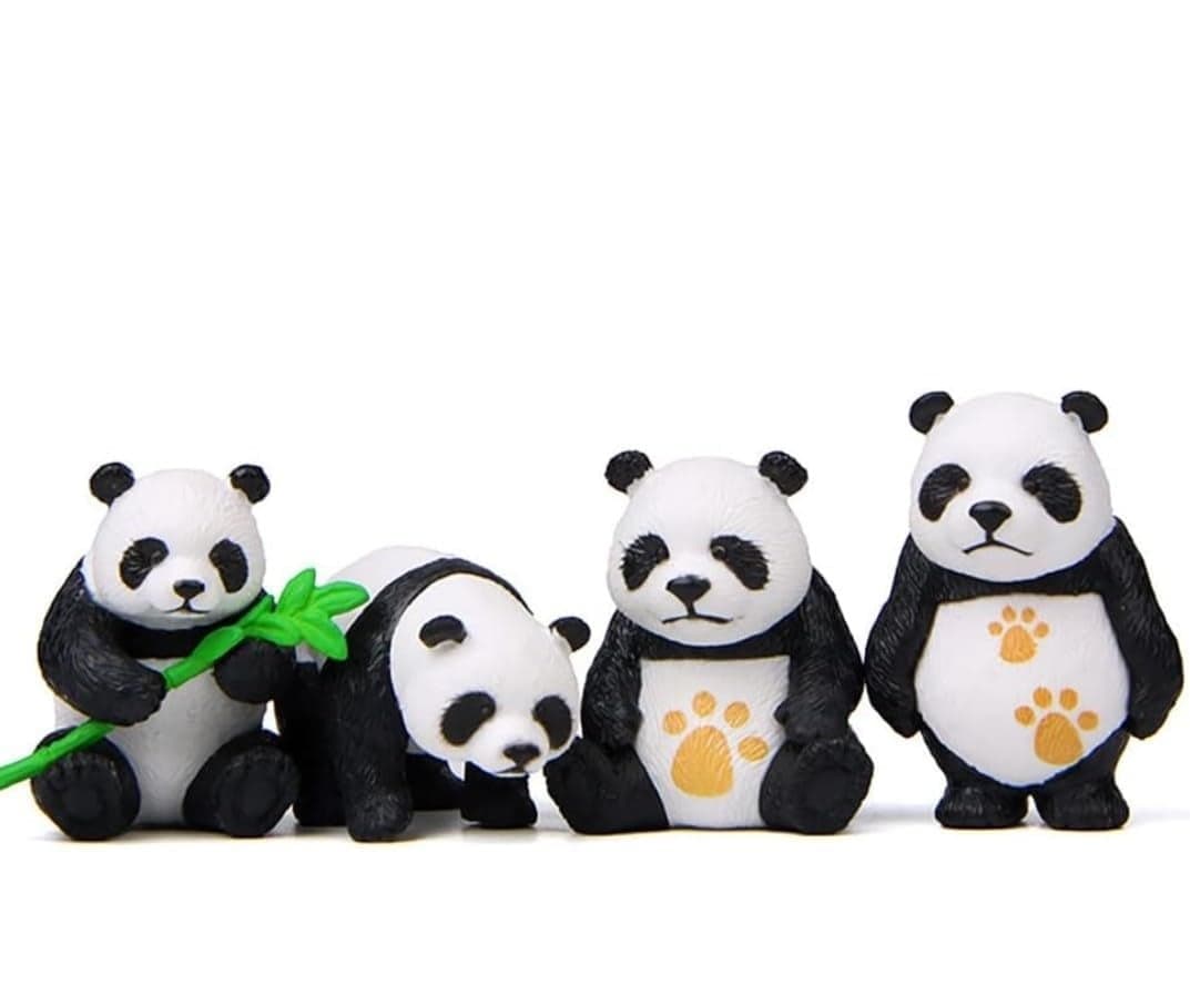 VRB Dec Miniature Decor Items Set for Unique Gift,Home,Living Room,Office,Restaurant Decor,Military Showpiece,Perfect Valentine Decoration Items ((Lifestyle Panda Miniature))