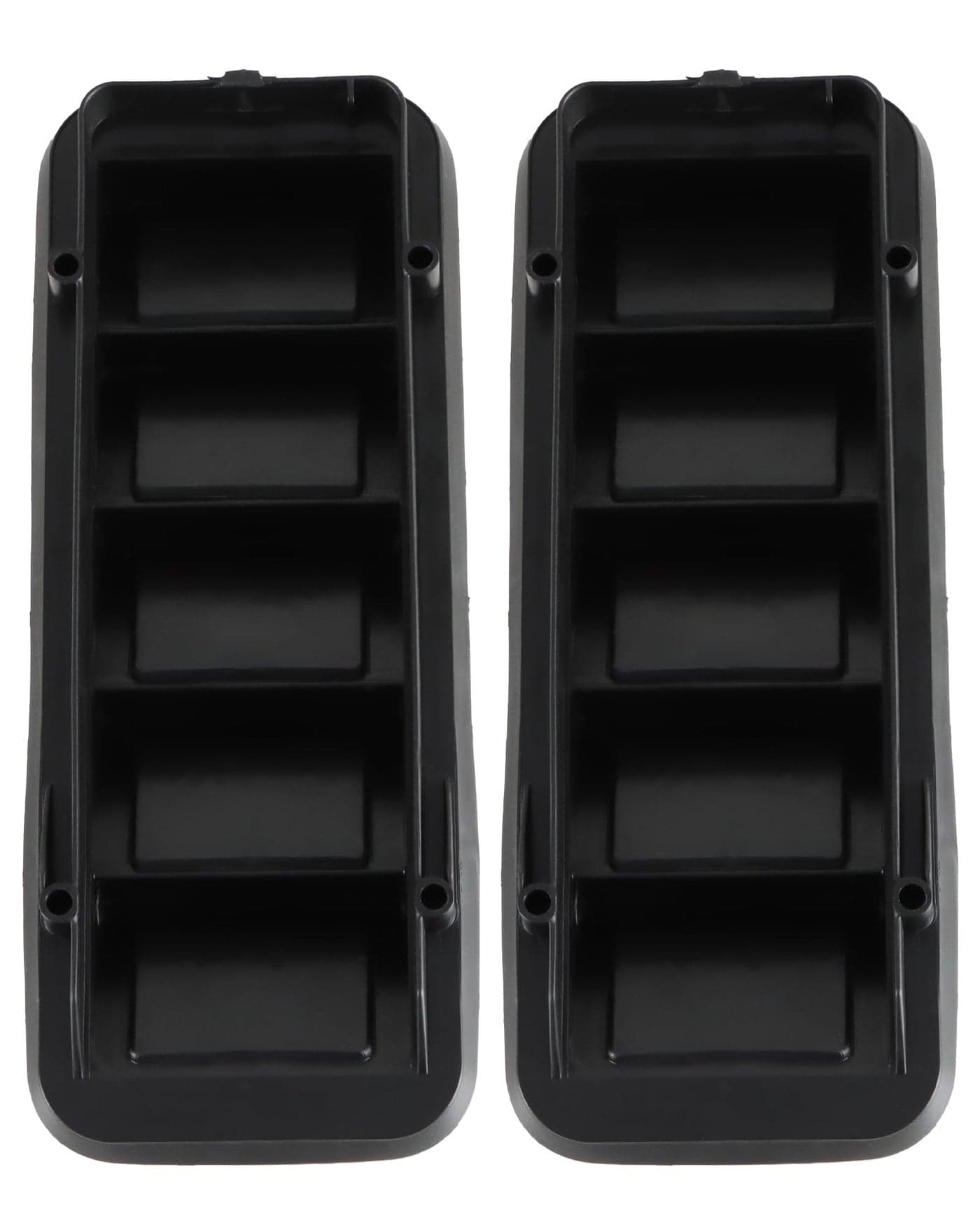 KPALAG 2PCS Upgraded Back Panel Air Vent Relief Grille, Cabin Pressure Air Vent Relief Valve Panel Grille Compatible with Colorado Silverado 1500 2500 3500 Sierra 1500 2500 3500 Replace#: 13596856