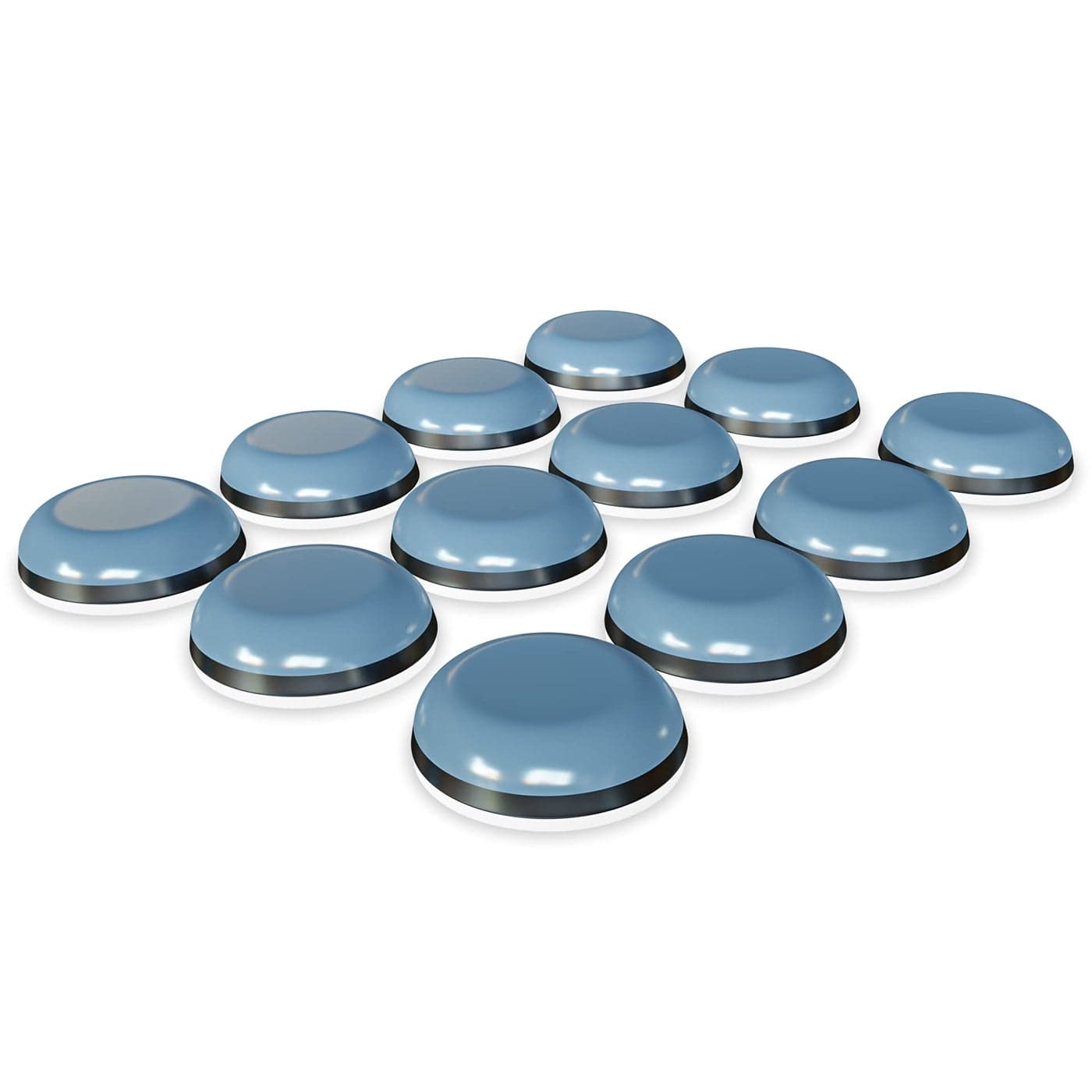 Self Adhesive Kitchen Appliance Sliders DIY Easy Moving Pads Compatible with Most Blenders Coffee Makers Air Fryers Pressure Cookers and More 12 PCS