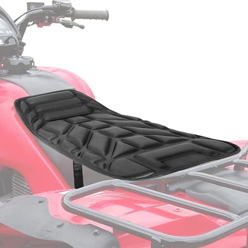 Wacece Air Seat Cushion Padded Seat Cover Cooling Breathable 3D Mesh Universal for ATV Motorcycles