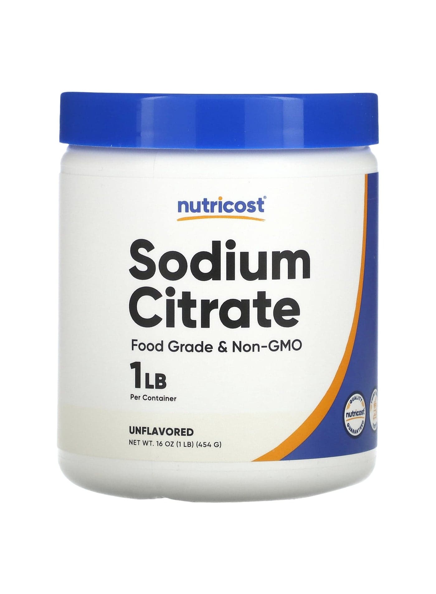 Sodium Citrate, Unflavored, 16 oz (454 g)