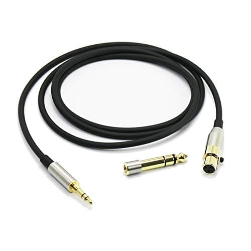 NewFantasia Replacement Audio Upgrade Cable Compatible with AKG K240, K240S, K240MK II, Q701, K702, K171, K141, K181, K271s, K271 MKII, M220, Pioneer HDJ-2000 Headphones 1.2meters/4feet