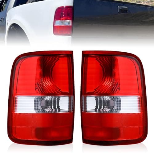 Boine Tail Light Compatible With 2004 2005 2006 2007 2008 Ford F150 F-150 Driver and Passenger Side Rear Light Brake Lamps