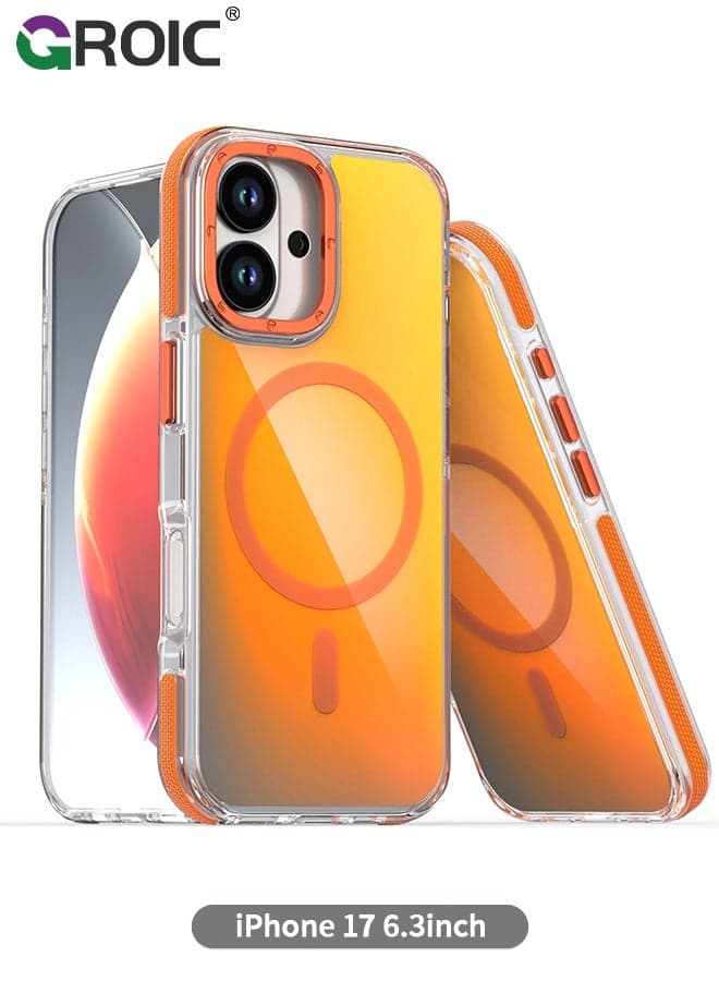 iPhone 17 Case,iPhone 17 Magnetic Case with MagSafe, Full Lens Protection,Case for iPhone 17 ,Shockproof Phone Cover for iPhone 17 6.3'',iPhone 17 Phone Shell
