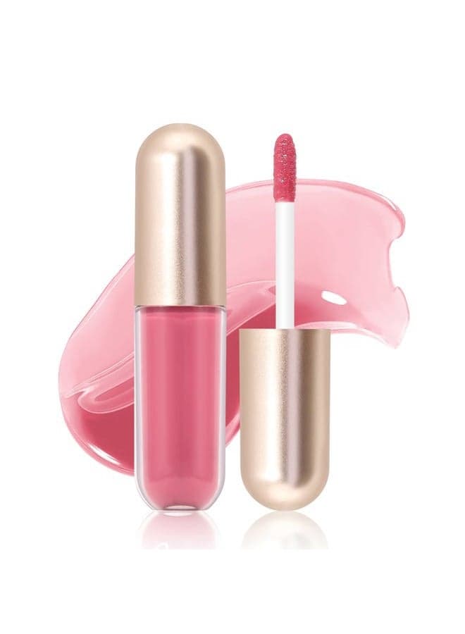 Plumping Lip gloss,Glossy and Cool,Make Lips Plump and Moisturizing,Lip Gloss contains Peppermint and Beeswax,Cruelty Free,0.19 oz,04 Liqueur