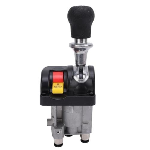 Dump Truck Proportional Control Valves with PTO Switch Aluminum Plastic 4 Holes 4 Working Position Slow Down Tipper Switch for Hydraulic System