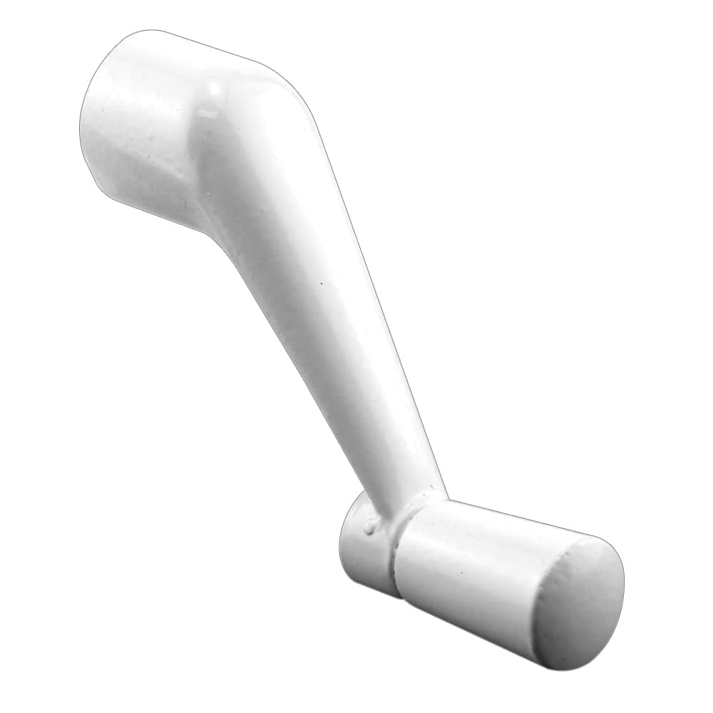 PrimeLine H 3713 Diecast Awning Window Crank Handle for Easy Operation 38 Inch Spindle with 318 Inch Reach White Set of 1