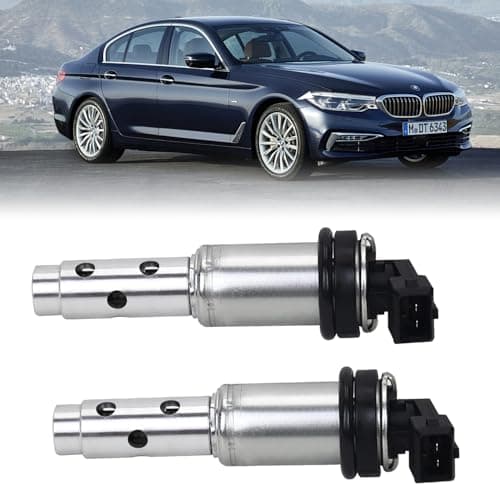 2 PCS Engine Variable Valve Timing BMW VVT Solenoid 11367585425 Replacement for BMW N51 N52 N54 30L V6 328i 323i 335i 525i 528i 530i 535i X3 X5 Z4 Oil Control Valve