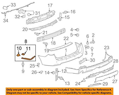 Genuine GM Bracket Part 22822651