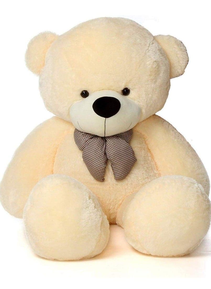 Cream Giant Teddy Bear Soft, Plush, And Cuddly Stuffed Animal For Kids, Birthdays, Anniversaries, Valentine's Day, And Special Occasions Large Huggable