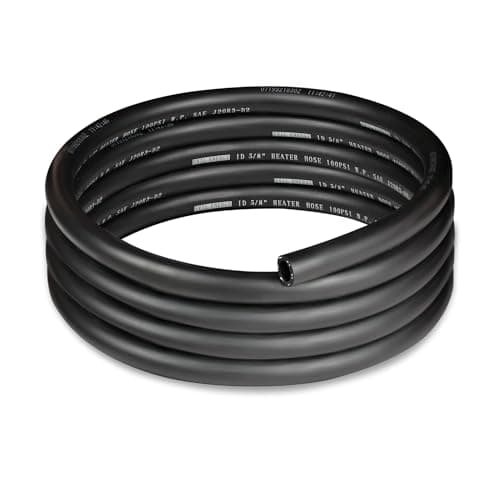 EVIL ENERGY 5/8" Heater Hose Coolant Radiator Straight 100PSI SAE 20R3 10FT Black