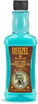Reuzel Hair Tonic Oil Free Formula Wont Weigh Hair Down Nostalgic Barbershop Fragrance Restores Healthy Natural Looking Shine Can Be Used as a Cutting Lotion on Wet Hair 350 ml
