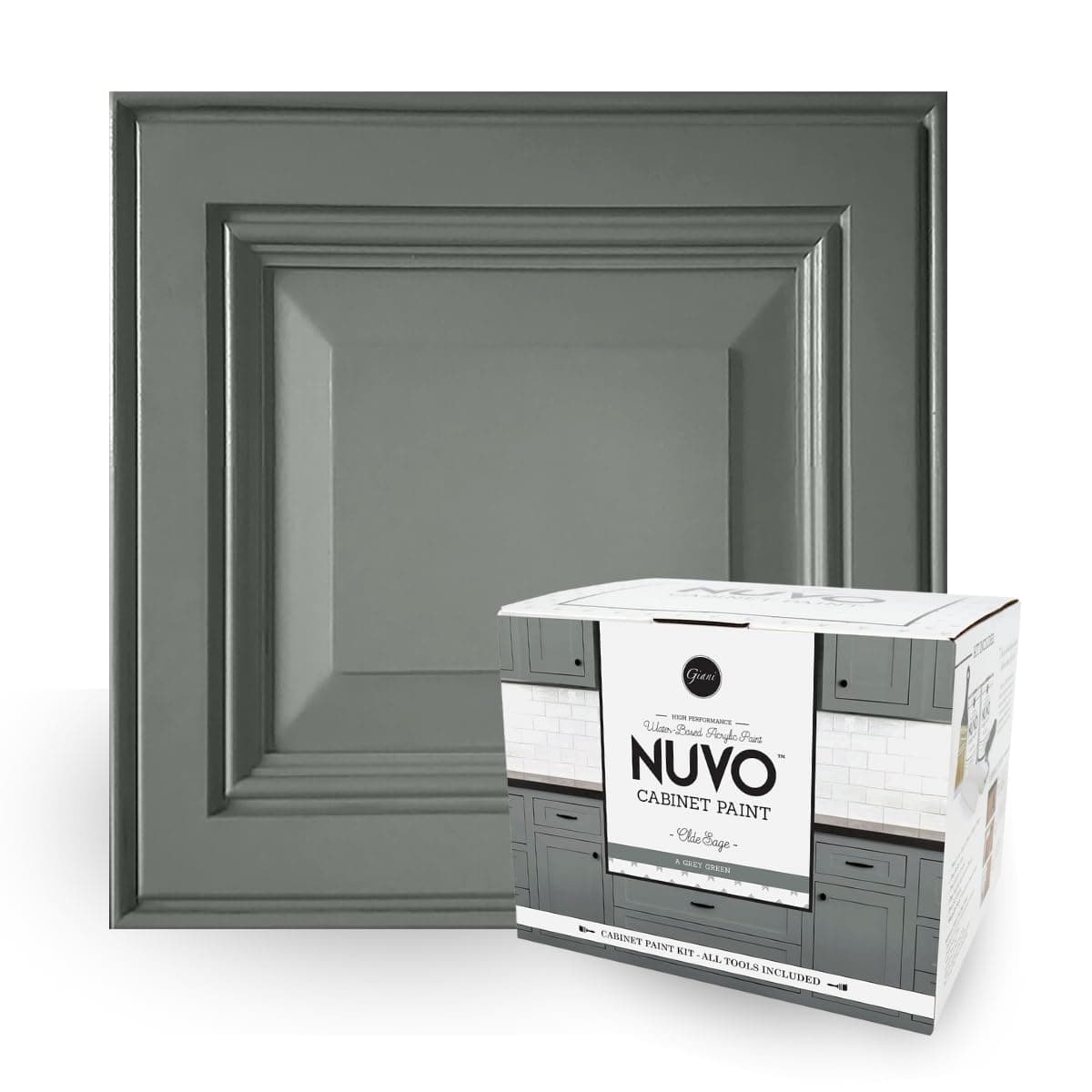Nuvo Cabinet Paint Kit Olde Sage