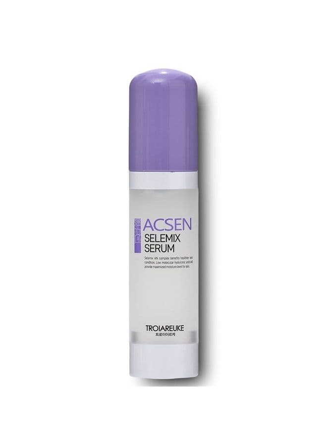 ACSEN Selemix Serum, Soothing and Pore Tightening Serum For Oily, Combination, Acne Prone, and Breakout Prone Skin | Betaine, Salicylic Acid, Fermented Soy, and Magnolia Bark, Korean Skin Care