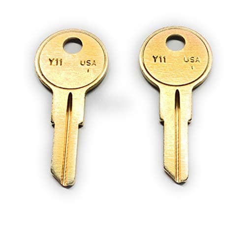 Two Keys for Herman Miller File Cabinet Office Furniture Cut to Lock/Key Numbers from UM226 to UM275 (UM248)
