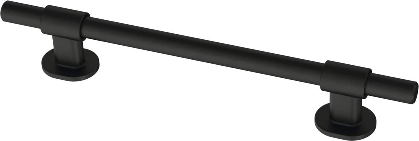 Franklin Brass AdjustaPull Francisco 5Pack Adjustable Drawer PullsCabinet Handles 138 to 6516 Hole Center Matte Black Hardware Kitchen Door Drawers Dressers Furniture P44365FBB