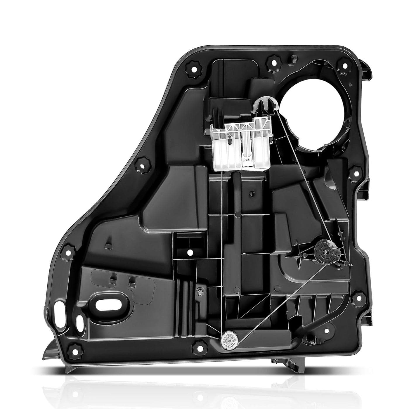 APremium Power Window Regulator and Motor Assembly with Panel Compatible with Dodge Nitro 20072011 Rear Left Driver Side