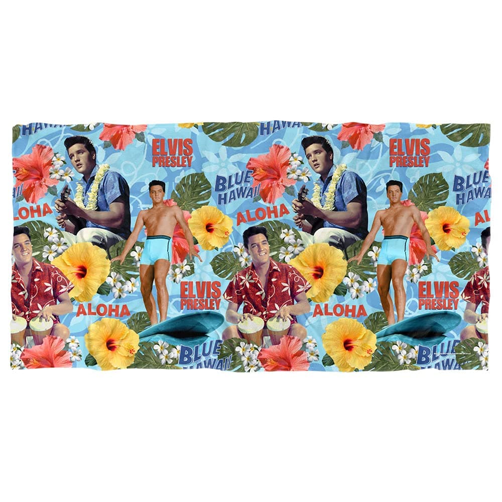 Elvis Presley Blue Hawaii Officially Licensed Beach Towel 30 X 60
