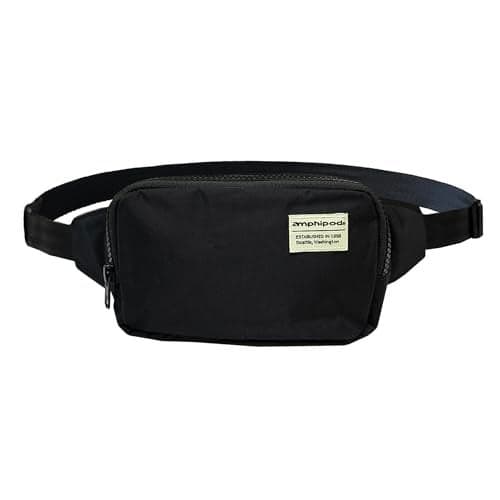 Amphipod R3 Convertible Pack Lightweight Runners Pack Crossbody Bag for Running Travel Hiking Every Day Men Women NoirSlate