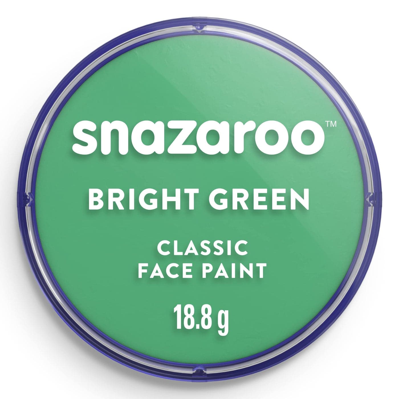 Snazaroo Classic Face and Body Paint 188g 066oz Pot Bright Green