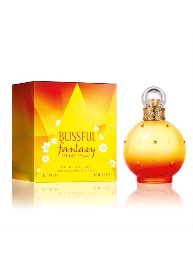 Blissful Fantasy Limited Edition, Eau De Toilette EDT Spray for Women, 3.3 Fl Oz