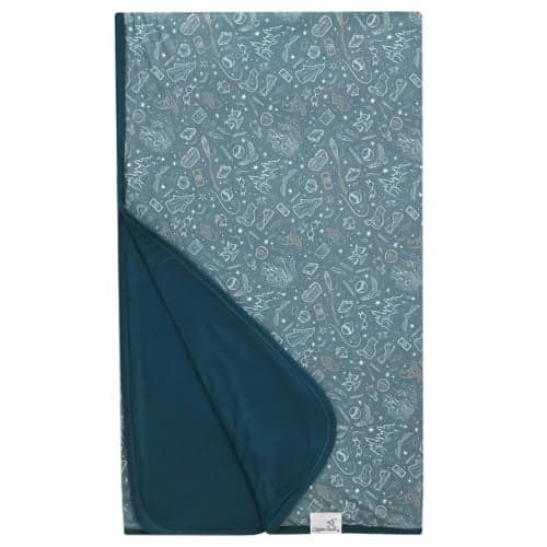 Copper Pearl Hogwarts™ Premium Jumbo 3-Layer Blanket: Soft, Breathable Toddler Quilts, 46x46 Heavy Polyester/Rayon