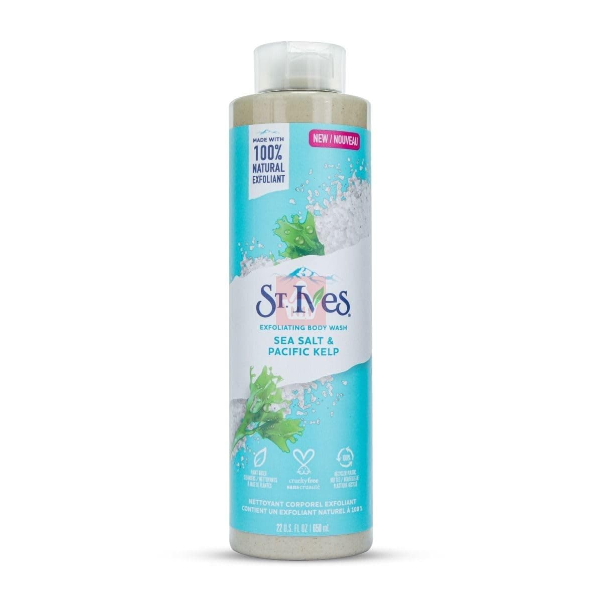 St Ives Sea Salt Pacific Kelp Exfoliating Body Wash 22 Fl Oz