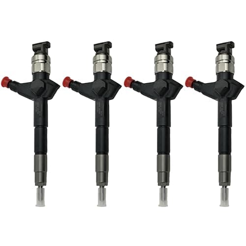 IMELBUFF 0950006250 16600EB70D 16600EB70B 16600EB70A Common Rail Injector 4Pack for Nissan YD25 25 TDi 25 dCi Engine King Cab Pickup D22 Navara D40 Pickup NP300 D22 2WD 4WD Pathfinder R51 SUV