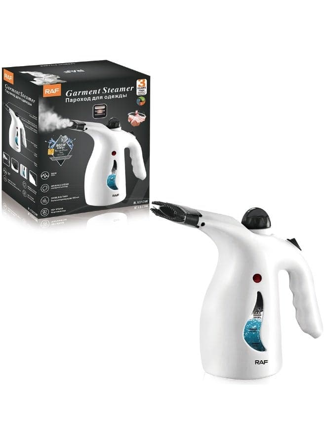Multi-Purpose Handheld Garment Steamer Designed for Easy Wrinkle Removal, Compact Storage, Strong Steam Performance, and Ideal Use for Travel, Home, and Quick Fabric Refresh Without Iron Boards