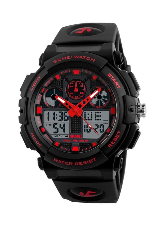 Water Resistant Analog/Digital Watch J3810R-KM