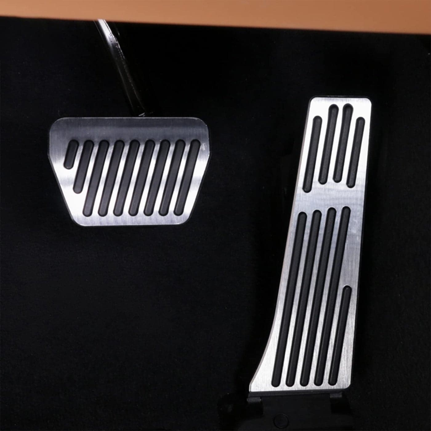 Jaronx Compatible with BMW Pedal Covers No Drill Break Pedal Cover AntiSlip Gas 1 F202 F223 F30 G204 F325 G306 F12 G327 G11 G12X3 G01X4 G02X5 F15 G05X6 F16 G06X7 G07