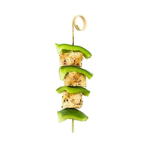 Restaurantware 6 Inch Decorative Skewers 1000 Loop Design Decorative Bamboo Skewers - Sharp Point Sturdy Bamboo Decorative Picks For Appetizers Or Garnishes