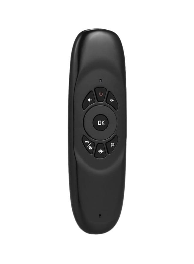 Wireless Remote Control 6-Axis Motion Sensing For Smart Android TV Black