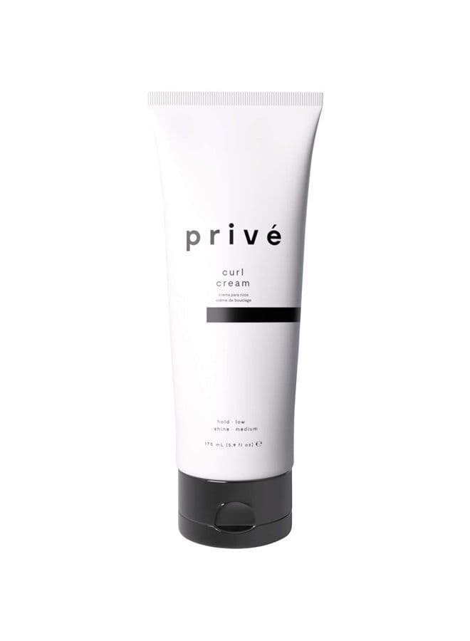 privé curl cream activates and defines lifeless curl/silicone free 175ml / 5.9oz