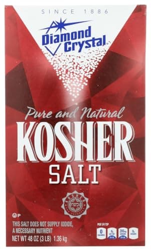 Diamond Crystal Kosher Salt 3 lbs Pack of 2