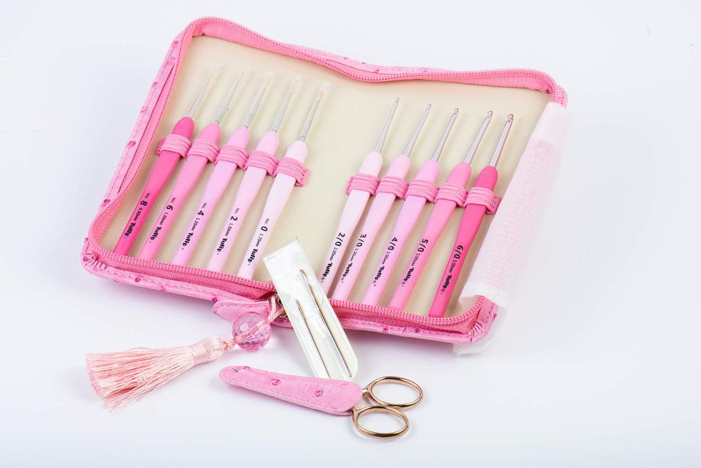 Tulip Needle Company TEL001E Etimo Rose Lace Crochet Hook Set