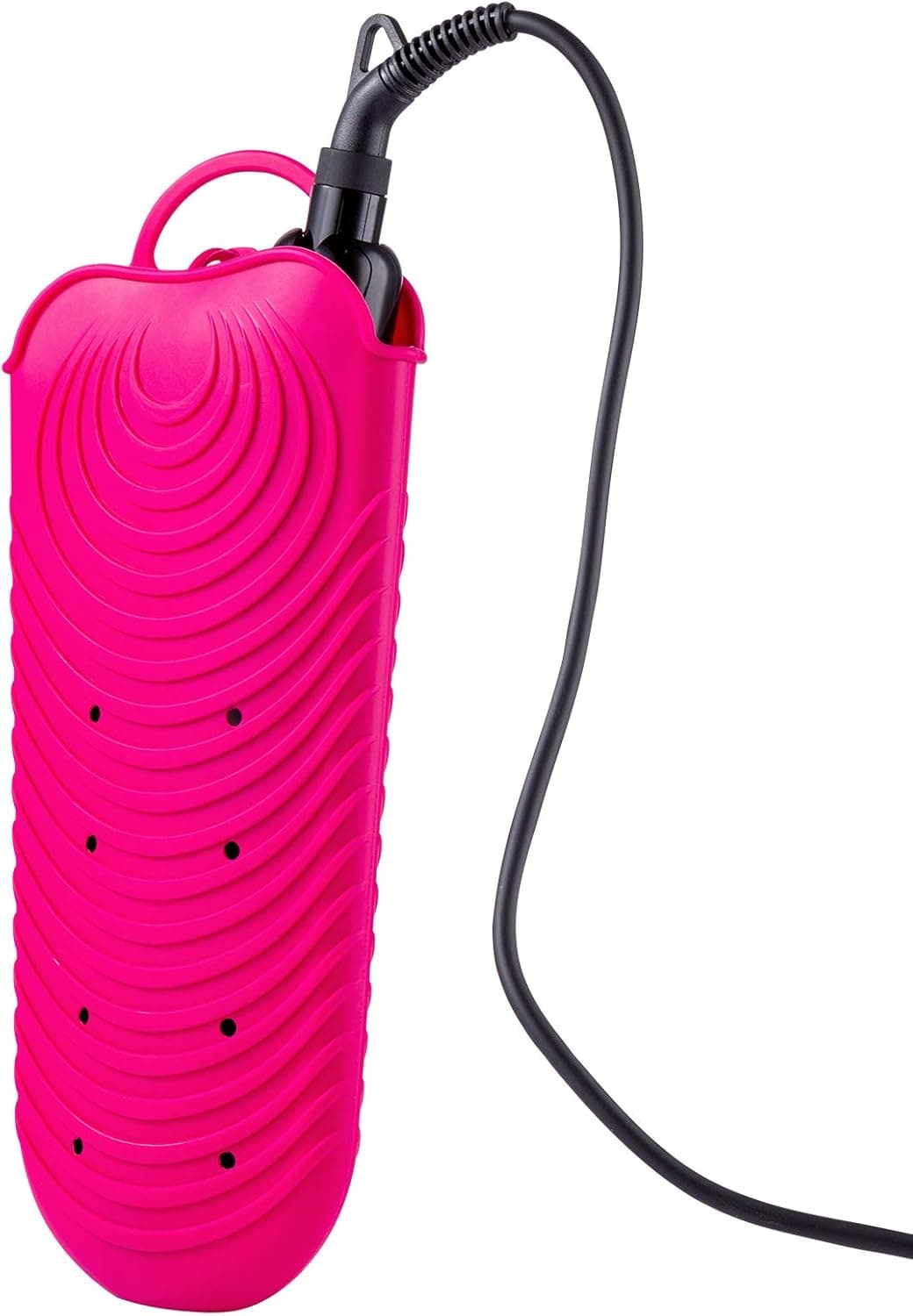 ZAXOP Silicone Heat Resistant Holder Mat Pouch for Flat IronCurling IronHot Hair ToolsHotpink