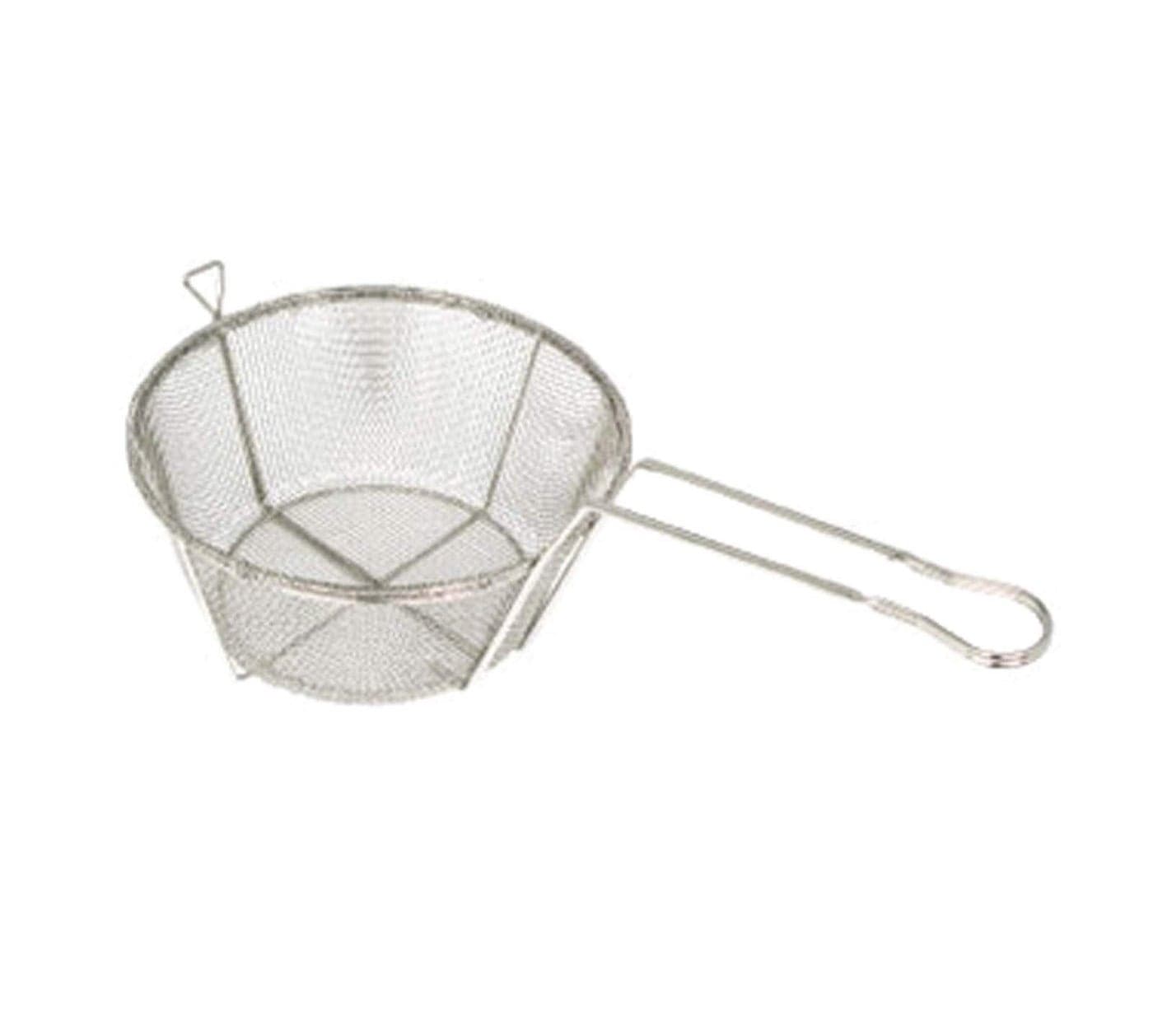 Winco 1012 Round Wire Fry Basket 6 Mesh