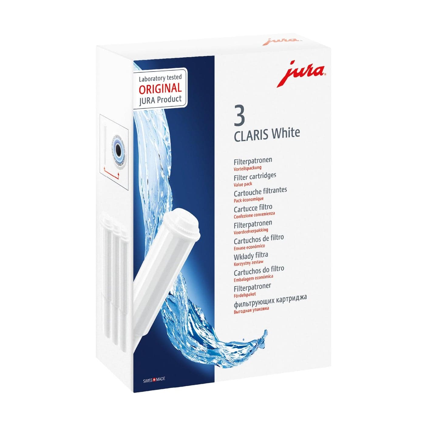 Jura 68739 Claris WhiteFilterpatrone 3erPack