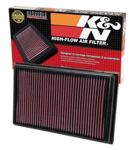 K&N Engine Air Filter: Reusable, Clean Every 75,000 Miles, Washable, Premium, Replacement Car Air Filter: Compatible with 2012-2016 CHEVROLET (Impala, Impala Limited, Limited Police), 33-2475