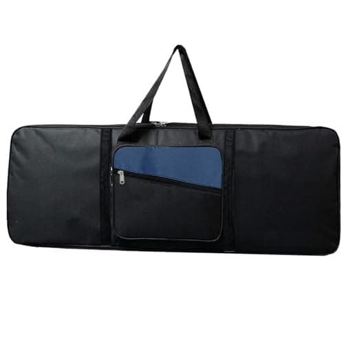 MOCKING BIRD 61 Keys Padded Keyboard Bag –Compatible with Yamaha PSR-F52, F51, E263 & Casio CTK 2550, CTK 3500, CT-S200, CT-S300 – 38-Inch Waterproof Piano Cover with Extra Pocket