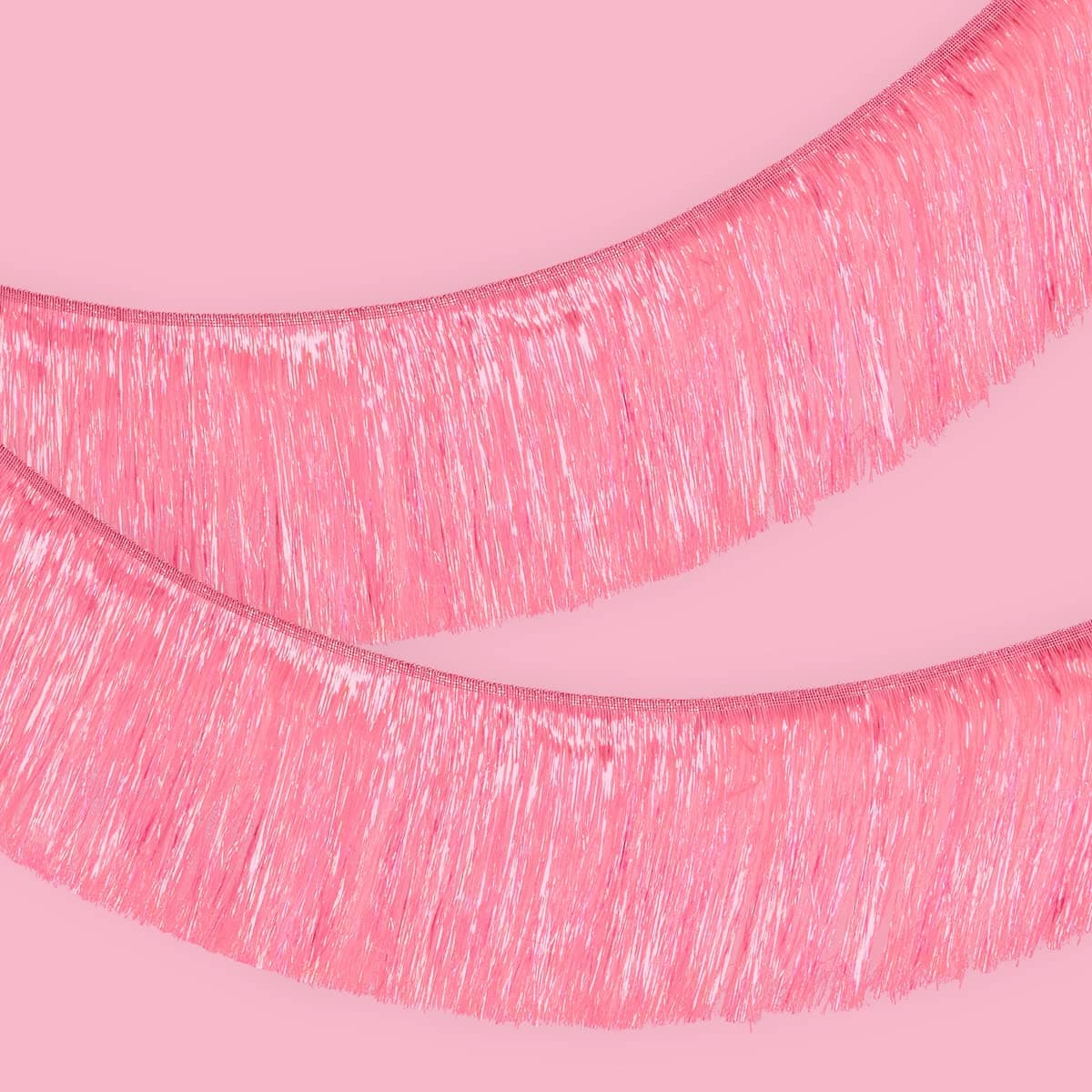 xo Fetti Pink Iridescent Fringe Banner 5 Ft Bachelorette Party Decorations Birthday Party Decor 21st Bday Decor HBD Photo Booth Banner Backdrop