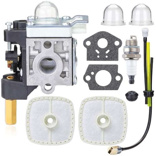 HOODELL SRM-210 GT-200R Carburetor Kit for Echo SRM-230 HC-150 PE-200 PPF-210 PAS-230 Carb, with Primer Bulb Air Filter for String Hedge Trimmer Edger