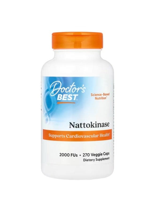 Doctor's Best, Nattokinase, 2,000 FUs, 270 Veggie Caps
