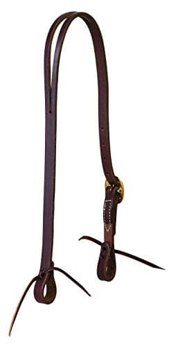 Weaver Leather Working Tack Solid Brass Split Ear Headstall Brass Hardware, 3/4"