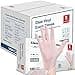 Schneider Clear Vinyl Exam Gloves 4mil Medium 1000ct Case LatexFree Disposable Gloves Medical Gloves Cleaning Gloves Food Prep Gloves Food Safe Rubber Gloves PowderFree NonSterile