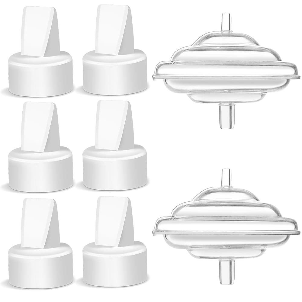 PUMPMOM-US Replacement Duckbill Valves and Backflow Protector for Spectra, Compatible Pump Parts for Spectra S1 S2 9 Plus and SG (Not Original Spectra S2 Accessories)