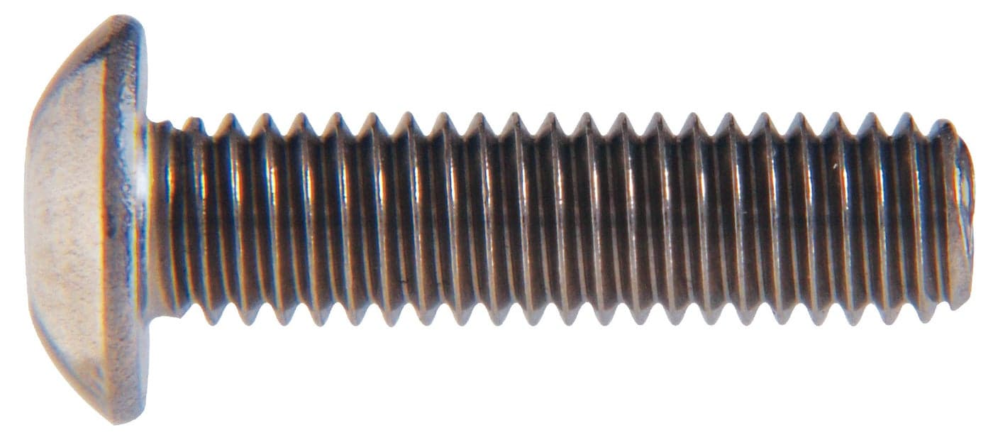 The Hillman Group 44015 51618 x 114Inch Button Socket Cap Screw Stainless Steel 6Pack