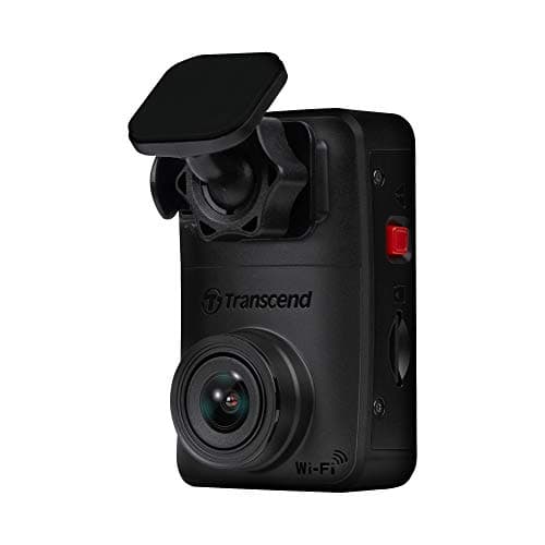 Transcend DrivePro Dash DP10 Cam Front, 1440P 2K QHD Dash Camera for Cars, 64GB Card Included, with Super Night Vision/Wi-Fi/WDR/G-Sensor/Exclusive App/High-Sensitivity Image Sensor