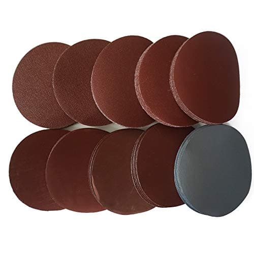 AchNau 4" Hook & Loop Sanding Discs Sanding Pads 80/100/180/240/600/800/1000/1200/2000/3000 Assorted Grits Pack of 100